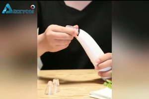 TV189 Battery Operated Face Pore Cleaning Vacuum 3heads Blackhead Whiteheads Remover Strong Suction Power Vacuum