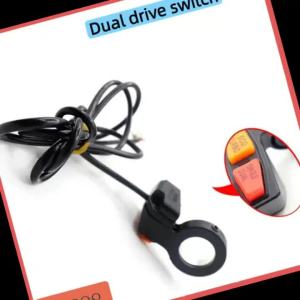 Handlebar Control Switch Low High Speed Single Dual Drive Eco Turbo Mode For ATV Scooter Electric Motorcycle