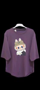 kaos atasan wanita/atasan wanita dewasa lengan 3/4oversize ld 120 pj 70