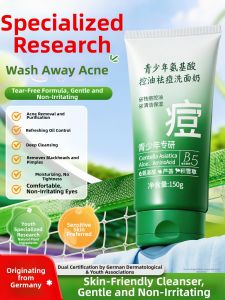 HXQ | Teenagers Amino Acid Oil Control Acne Cleansing Face Wash