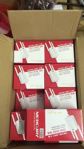 Thiết bị kích sóng wifi CỰC MẠNH Mercury MW300RE 3 ăngten giúp mạng wifi bắt sóng mạnh hơn xa hơn