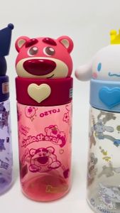 Comel Kids Kuromi Melody Cinnamoroll Pochacco Hangyodon Buzz Lotso 500ML Mini Tritan Bottle