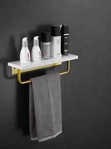 YYBAIO | Marble Bathroom Shelf Wall Mount