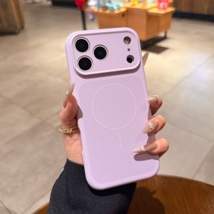 AO.HU | Real Liquid Silicone Magnetic Phone Case Red