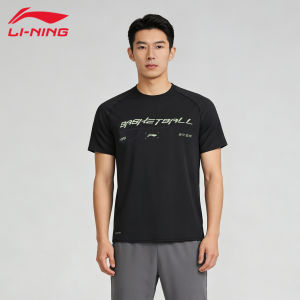 Li-Ning | Áo Thun Tay Ngắn Hút Mồ Hôi Giúp Thông Thoáng