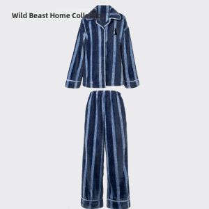 T-B-H | Flannel Couples Pajama Set Wearable