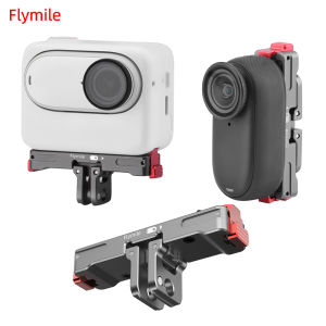Flymile Magnetic QUICK RELEASE Mount สําหรับ Insta360 GO 3 /GO 3S กล้อง Selfie Stick ขาตั้งกล้องอะแดปเตอร์อุปกรณ์เสริม
