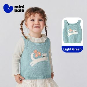 MINI BALA | Soft Breathable Cotton Cute Baby Girl Vest
