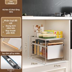 Giá Đựng Đa Năng Dưới Chậu Rửa Khe Hở Narrow Seam