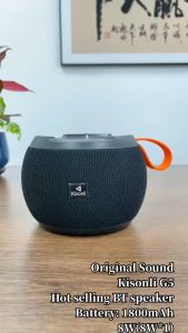 KISONLI G5 Plus Speaker Bluetooth Portable dengan Lampu RGB & Bass Tawar