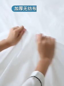 Set 4 Pcs Disposable Bed Sheet Sprei Sekali Pakai Sarung Bantal Travelling Sarung Bedcover Quilt Cover