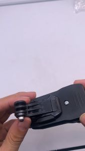 【Local Warehouse】360 Degree Rotary Hat Belt Backpack Clip Clamp Mount For Gopro Hero 11 10 9 8 7 6 Session 4 3 Skiing Sony DJI OSMO Action Camera HSQ-Backpack-Gopro-Clip