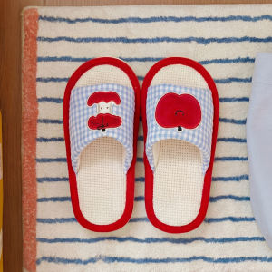 TZLDN | Sweat-Absorbing Anti-Slip Odor-Resistant Quiet Linen Indoor Slippers