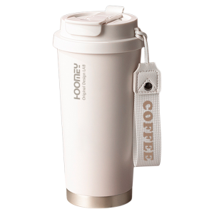 HOOMEY | Thermos Straw Cup Insulation Attractive Ceramic Coated Liner