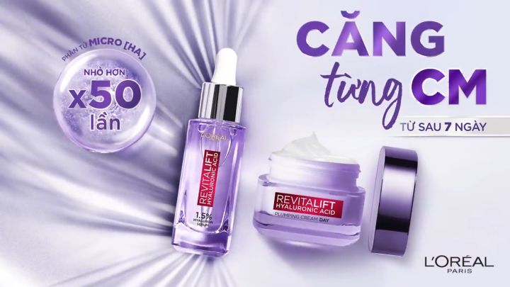 Tinh Chất Hyaluronic Acid Cấp Ẩm Sáng Da L'Oreal Revitalift 1.5% Hyaluronic Acid Serum Hasaki Sản Phẩm Chính Hãng
