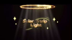 QNM solar led strip light 5M 15M 25M solar string lights Solar Christmas lights with Remote Auto ON 8 Lighting Modes IP67 led light strip led灯条 灯带