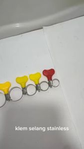 Klem Selang Stainless & Kualitas Tinggi untuk Size 1/2 Inch