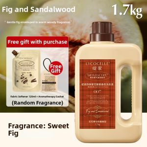 LYCOCELLE | Figs & Milk Sandal Fragrance Detergent 72h Long-lasting Scent Color-protecting Antibacterial Anti-mite