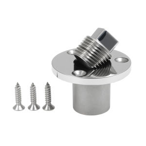 RYSJM | For Marine Boat Yacht 316 Stainless Steel Boat Drain Plug Screw Type Garboard Drain Plug Drain Bung Replacement