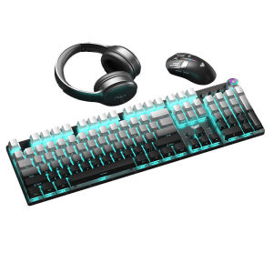 AULA | Wireless Bluetooth Multi-mode Mechanical Keyboard Blue Switches