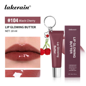 Butter Lip Glowing With Key Chain Long Lasting Hydration Soft Translucent Color Rendering Smooth Lip Quickly Improve Lip Balm