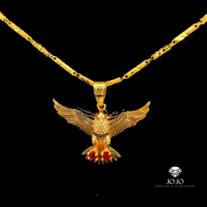 M814 Mặt và Dây chuyền nam thiết kế con ĐẠI BÀNG sang trọng JOJO