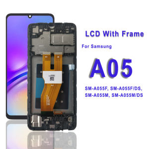 6.7 Display For Samsung Galaxy A05 A055F LCD Touch Screen Digitizer Assembly For Galaxy A05S A057F LCD Screen Replace Parts