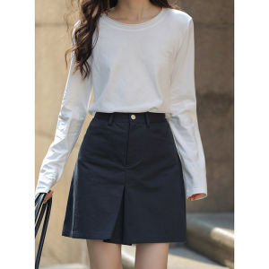 Mixd | Áo Thun Dài Tay Cotton Làm Đồ Lót Trắng