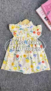 ByKiddos - Dress Anak Perempuan Cantik / Pakaian Anak Perempuan Gaya Feminim / Dress Santai Anak