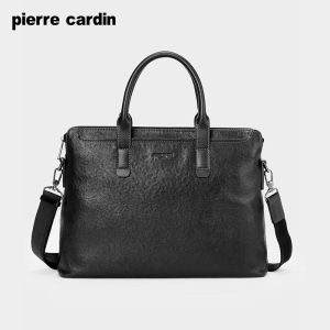 Pierre Cardin | Genuine Leather Business Laptop Briefcase