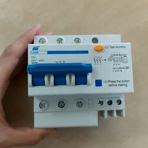 Cầu Dao Chống Rò Chống Giật 3 Pha AS28 – RCBO 3P Bảo Vệ An Toàn Cho Hệ Thống Điện