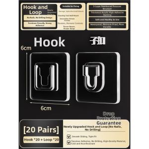 Strong No Trace Wall Hanging Clips