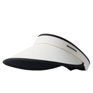 AOBAFEI | Womens Outdoor Summer Beach Hat Sunscreen Empty Top Large Brim Casual Style Nylon Fabric Anti-Uv Cap For Travel And Leisure