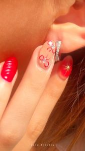 Lulu Moissanite Jewelry - Perhiasan Wanita Anting Bulat Moissanite Lapis Emas 18K - Emily Moissanite Earrings Sertifikat GRA