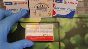 With Scale PP Taper F1 F2 F3 F4 F5 Dental Endodontics Paper Tip Cone Disposable Dental Absorbent Paper Point Dentistry Materials
