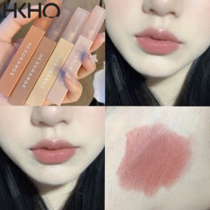 HKHO Son Bóng Nhung Lì Son Bùn Son Môi Chống Nước Lâu Trôi Son Bóng Dưỡng Ẩm