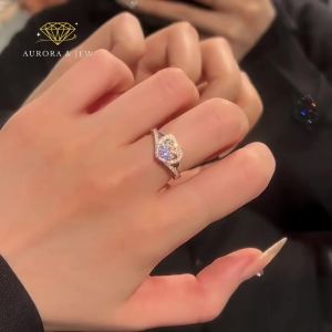 AURORAJEWcincin wanita hatifree boxDapat DiaturAdjustablehigh qualitykawincoupleAnti LunturGaya KoreaHadiah Pasangandesain asli74