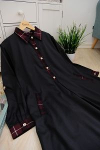 NURA DRESS BY ZVEZDA INDONESIA sister brand SABINABYSELLY (size jumbo)