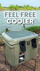 [ส่งฟรี] ถังน้ำแข็ง FEELFREE COOLER สี RANGER - กระติกเก็บความเย็น 3-5 วัน