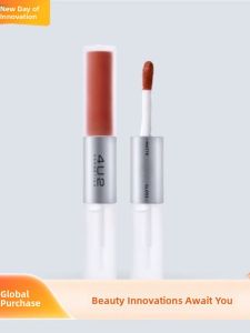 4U2 MyMate Glass Lip Gloss Double-Ended Matte And Shiny Moisturizing Lip Color That Stays Put And Isnt Sticky