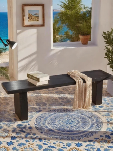 XiMei WoodWork | Japanese Zen Style Long Bench
