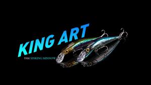 Kingdom Sinking Minnow Bait 60 80 95 105mm Vibrate Sinking Jerkbati Swimbait Magnet Trasnfer Long Casting Hard Fishing Lure