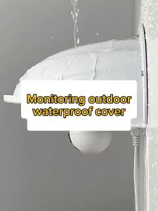 BREKET PELINDUNG CCTV TAHAN PANAS TAHAN PERCIKAN HUJAN HOUSING CCTV Rain Roof/Atap Camera CCTV Melindungi Dari Hujan Air