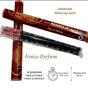 Hio Dupa Stick Darshan Aromaterapi isi 20 stick Varian Aroma / Bukhur pengharum Ruangan