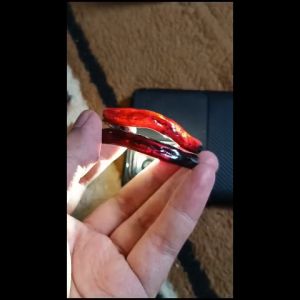 Gelang Akar Bahar Merah Polos Size Anak - Anak