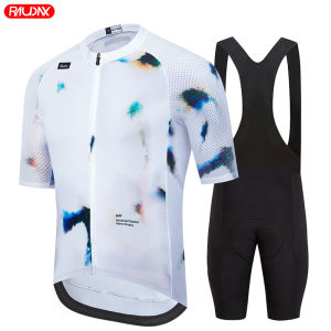 2026 RAUDAX Team Summer Short Sleeves Cycling Jersey Set Breathable Mountain Bike Cycling Clothes for Men Jersey Ciclismo Hombre
