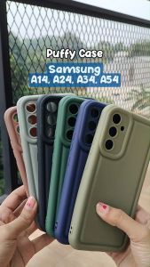 Softcase SAMSUNG A14 A24 A34 A54 5G Puffy Puff Pillow Case Bantal Bumper Cover Casing Silikon Karet