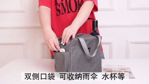 BIG capacity Insulated Lunch Bag Box Cooler Tote Bag Cooler Bag Leakproof Picnic Bag Reusable Lunch Bag-CS 防漏野餐袋