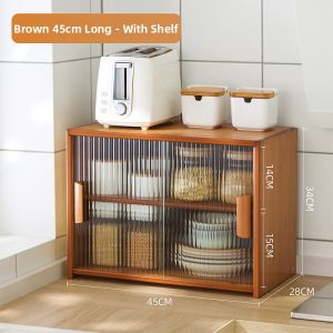 Multifunctional Dustproof Kitchen Storage Cabinet