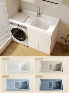 BEIQIVI | Customized All-in-one Laundry Cabinet Sink